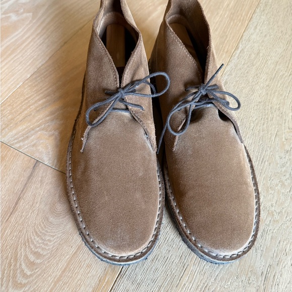 J. Crew Brown Suede Chukka Boots